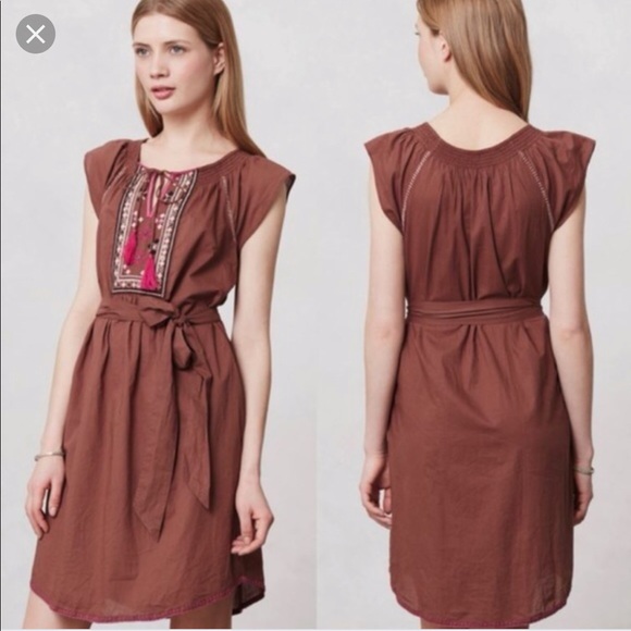 Maeve Marbella Dress Anthropologie - Picture 9 of 9